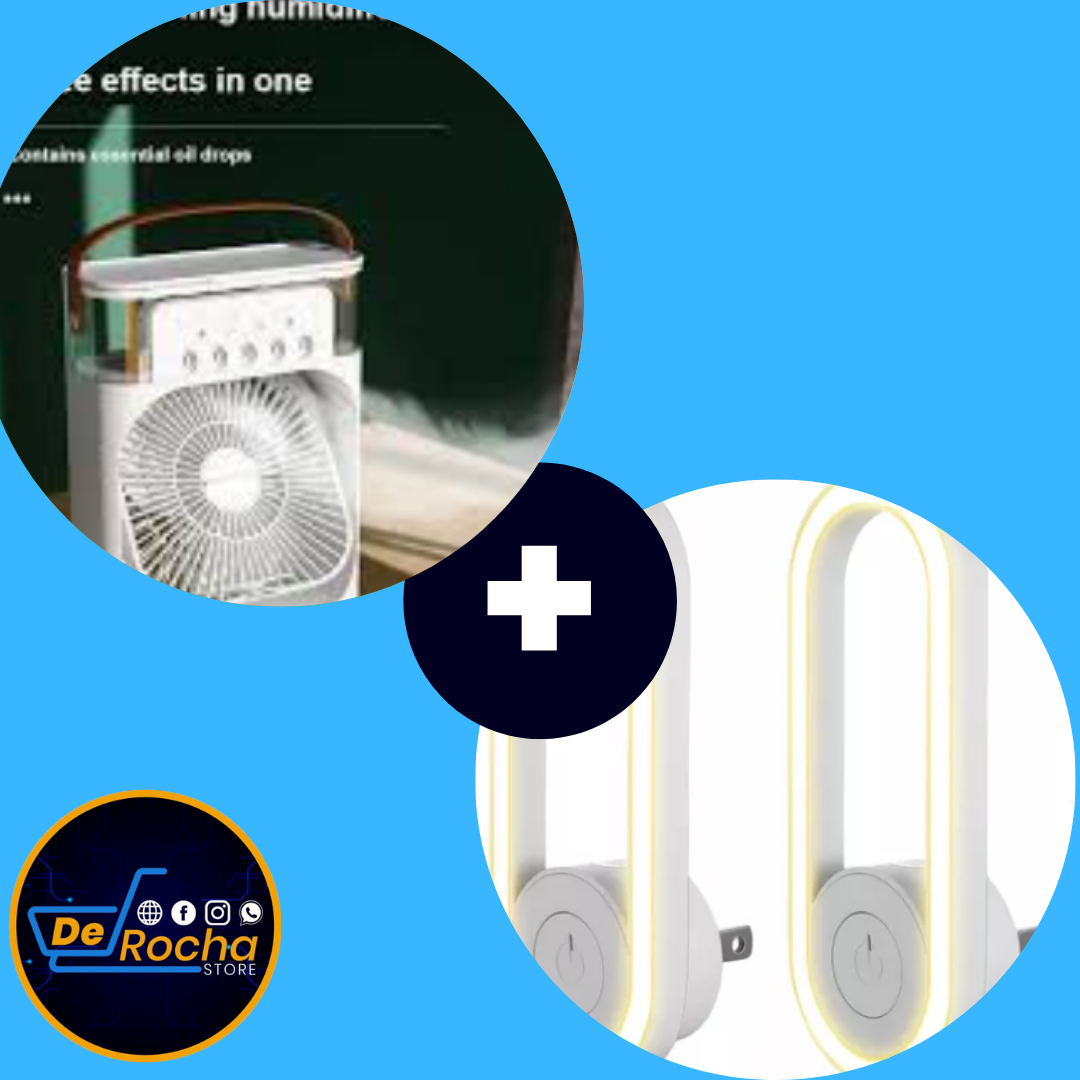 combo lmapara mosquitos+ventilador refri